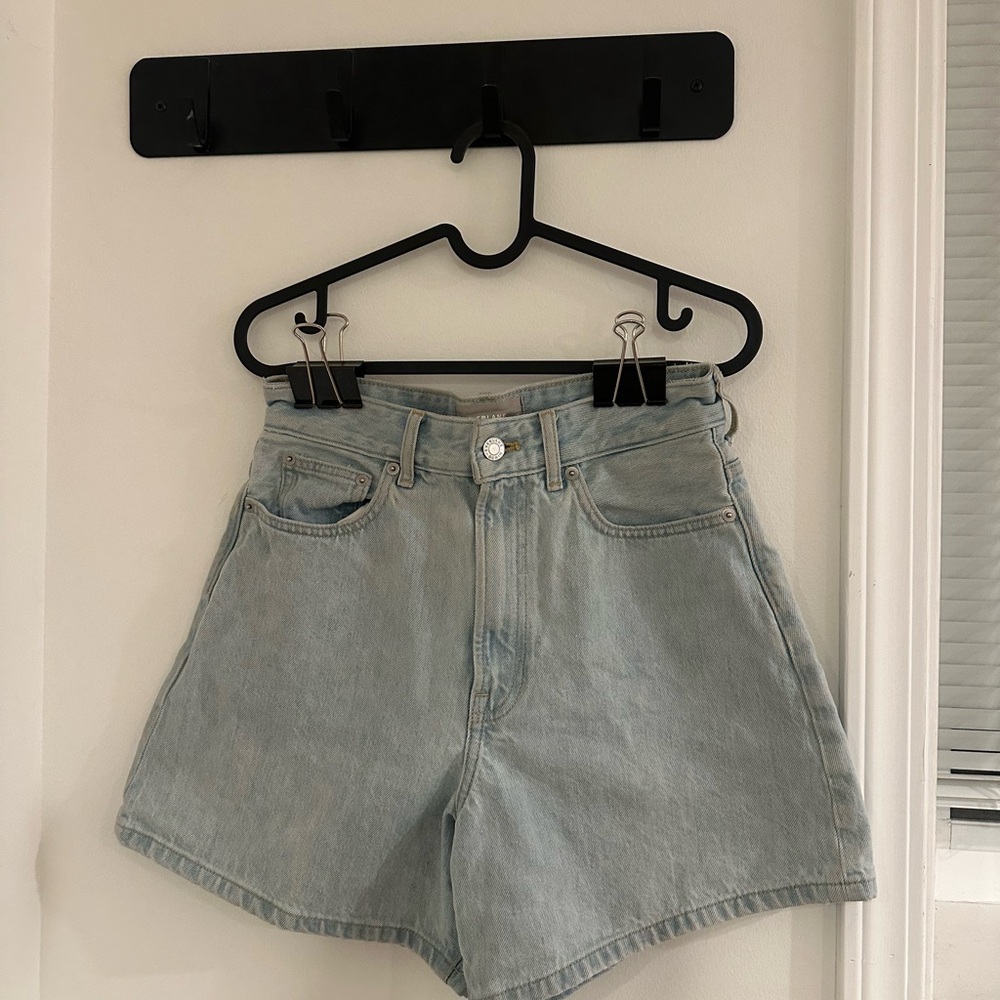 Everlane A-Line Denim Short